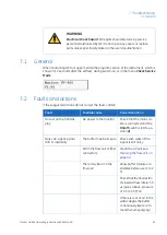 Preview for 63 page of GE HEALTHCARE Monitor UV-900 Operating Instructions Manual