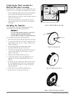 Предварительный просмотр 2 страницы GE Interlogix 5812RND - Security ShatterPro III Acoustic Glassbreak... Installation Instructions