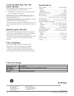 Предварительный просмотр 4 страницы GE Interlogix 5812RND - Security ShatterPro III Acoustic Glassbreak... Installation Instructions