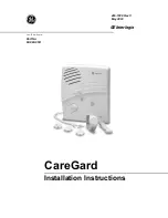 Предварительный просмотр 1 страницы GE Interlogix CareGard 60-883-95R Installation Instructions Manual