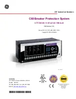 GE Multilin C60 UR series Instruction Manual preview