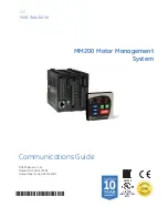 GE Multilin MM200 Communications Manual preview