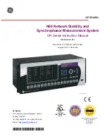 GE Multilin UR Series N60 Instruction Manual preview