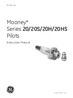 GE Oil & Gas Mooney Pilots 20 Series Instruction Manual preview