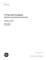 Preview for 4 page of GE Oil & Gas T5 Installation Manual