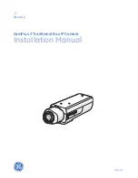 Предварительный просмотр 1 страницы GE Security CamPlus 2 GEC-IP2B-P Installation Manual