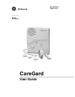 GE Security CareGard User Manual предпросмотр