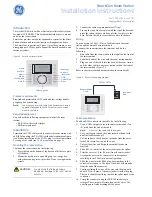 Предварительный просмотр 1 страницы GE Security CC-SCRS01 Installation Instructions