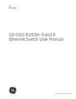 GE Security GE-DSG-8 DSGH-5 User Manual preview