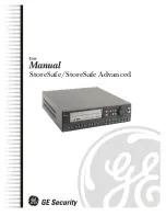 Preview for 1 page of GE Security StoreSafe Manual