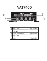 Предварительный просмотр 4 страницы GE Security VAT7420VAT7420-R3VAT7430VAT7430-HP Installation & Operation Instructions