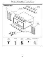 Предварительный просмотр 10 страницы GE 000 BTU Electronic Room Air Conditioner Owner'S Manual And Installation Instructions