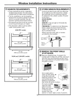 Preview for 11 page of GE 000 BTU Electronic Room Air Conditioner Owner'S Manual And Installation Instructions