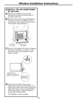 Предварительный просмотр 14 страницы GE 000 BTU Electronic Room Air Conditioner Owner'S Manual And Installation Instructions