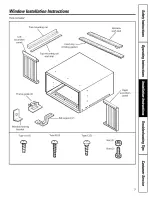 Предварительный просмотр 9 страницы GE 000 BTU models Owner'S Manual And Installation Instructions