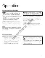 Preview for 15 page of GE 040324 Operator'S Manual