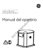 Preview for 29 page of GE 040324 Operator'S Manual