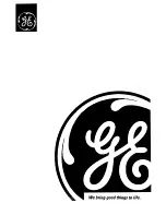 Preview for 1 page of GE 09GP110 Manual