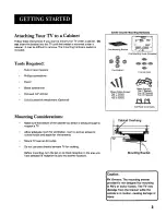Preview for 5 page of GE 09GP344 User Manual