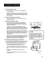 Preview for 7 page of GE 09GP344 User Manual