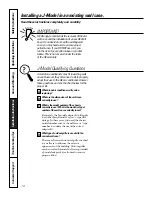 Предварительный просмотр 10 страницы GE 10 ACA Owner'S Manual