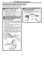 Предварительный просмотр 15 страницы GE 10 ACB AJCQ 10 and Owner'S Manual