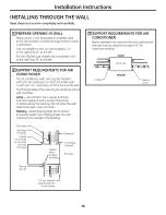 Предварительный просмотр 15 страницы GE 10? Single Door Manual Defrost Owner'S Manual & Installation Instructions