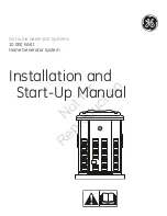 Preview for 1 page of GE 10000 Installation And Start-Up Manual
