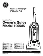 GE 106585 Owner'S Manual preview
