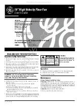 GE 106646 User Manual preview