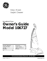 Preview for 1 page of GE 106727 Owner'S Manual