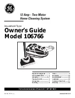 GE 106766 Owner'S Manual preview