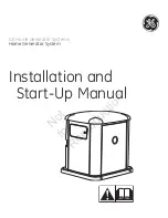 Предварительный просмотр 1 страницы GE 11000 Installation And Start-Up Manual