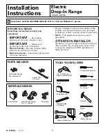 Preview for 1 page of GE 131-10595-2 1-07 JR Installation Instructions Manual