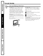 Preview for 6 page of GE 131892900 Owner'S Manual & Installation Instructions