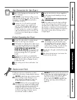 Preview for 15 page of GE 131892900 Owner'S Manual & Installation Instructions