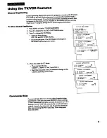 Preview for 11 page of GE 13TVR60 User Manual