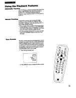 Preview for 15 page of GE 13TVR60 User Manual