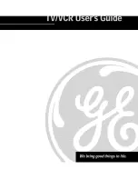 GE 13TVR62 User Manual preview