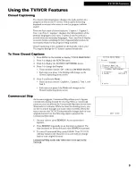 Preview for 11 page of GE 13TVR62 User Manual