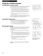 Preview for 16 page of GE 13TVR62 User Manual