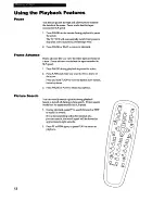 Preview for 14 page of GE 13TVR70 User Manual