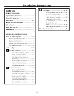 Предварительный просмотр 2 страницы GE 1400 Series Installation Instructions Manual