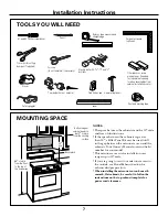 Preview for 7 page of GE 1400 Series Installation Instructions Manual