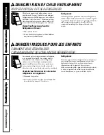 Preview for 2 page of GE 15 Series Owner'S Manual And Installation Instructions