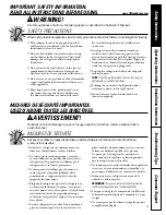 Preview for 3 page of GE 15 Series Owner'S Manual And Installation Instructions