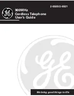 GE 15432970 User Manual preview