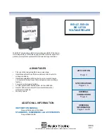 Preview for 21 page of GE 15LSWGR901 Operation & Maintenance Manual