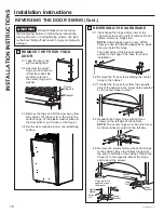 Preview for 16 page of GE 16 Owner'S Manual & Installation Instructions