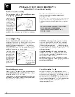 Preview for 6 page of GE 162D3904P005 Use And Care Manual